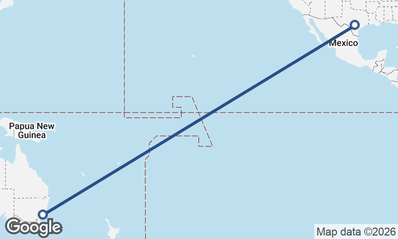 San Antonio to Sydney