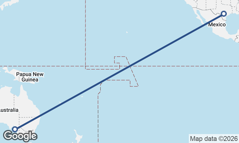 San Antonio to Adelaide