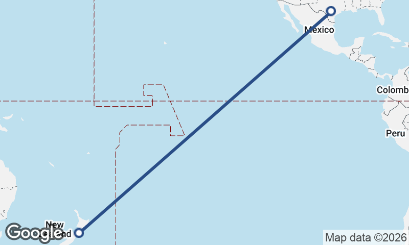 San Antonio to Wellington