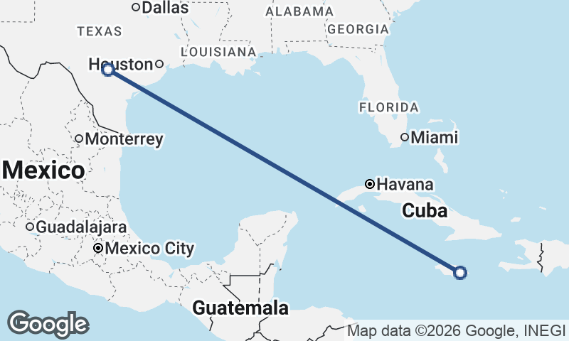 San Antonio to Kingston