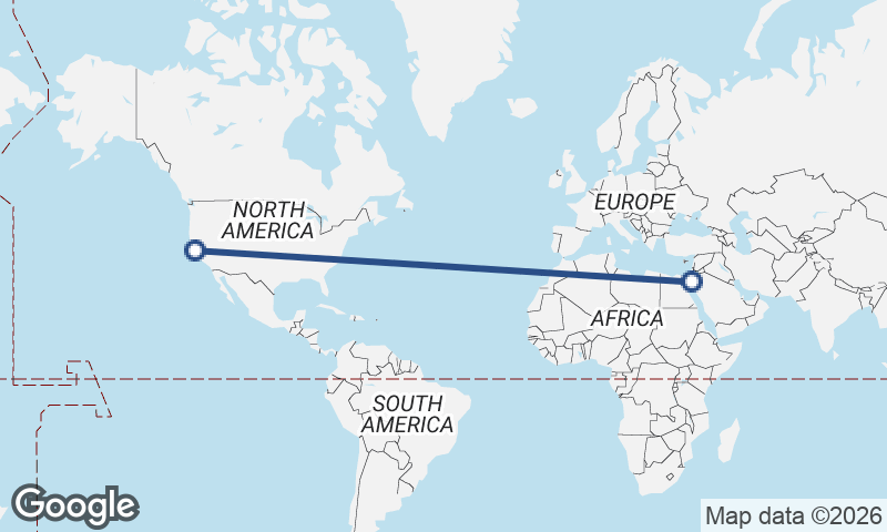 Al ‘Aqabah to Oakland