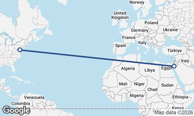 Al ‘Aqabah to Baltimore