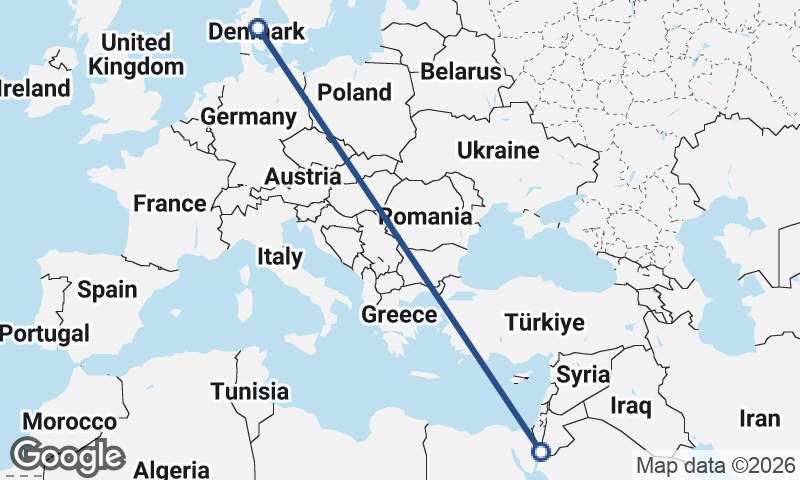 Al ‘Aqabah to Aarhus