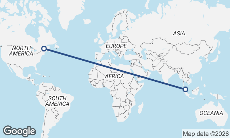 Kuala Lumpur to Québec