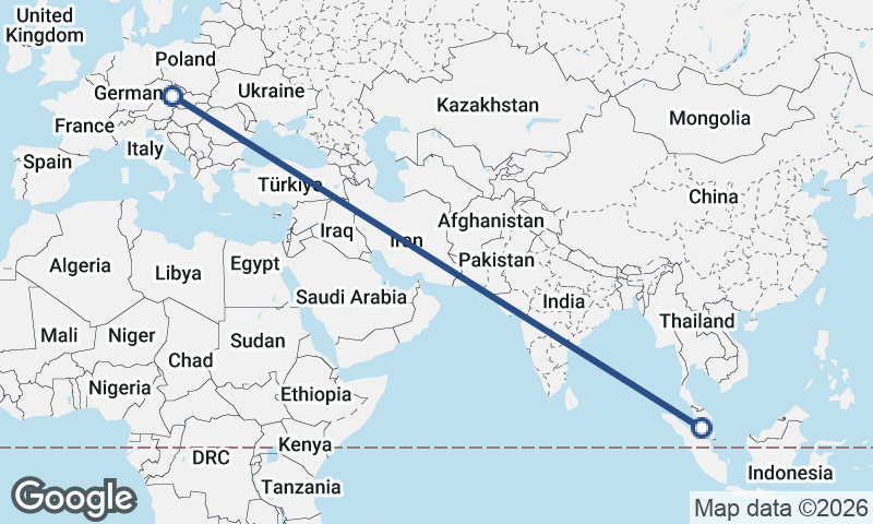 Kuala Lumpur to Brno