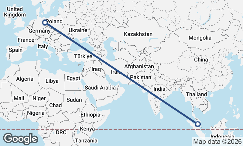 Kuala Lumpur to Berlin
