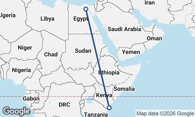 Cairo to Mombasa