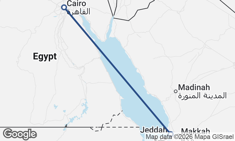 Cairo to Jeddah