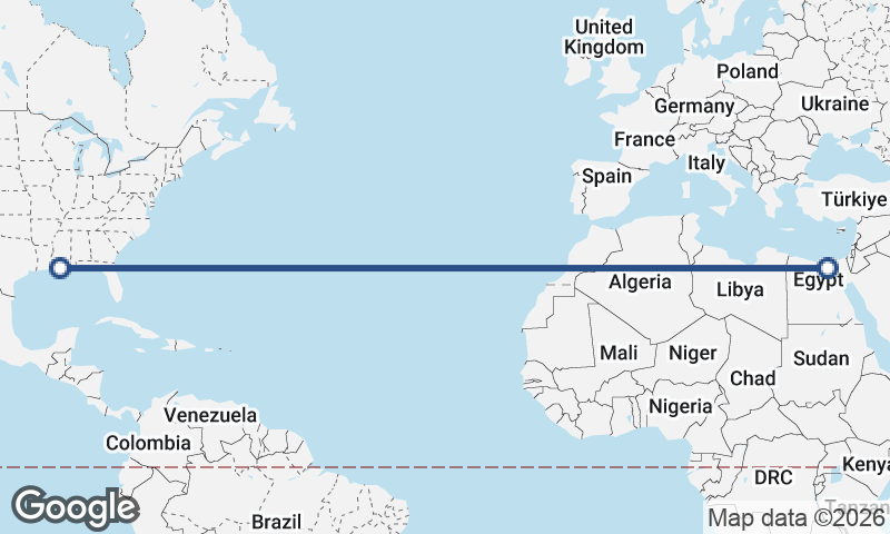 Cairo to New Orleans