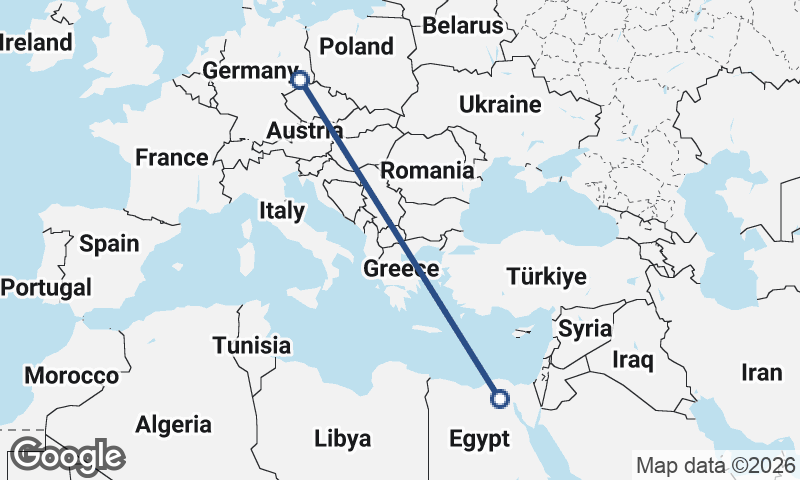 Cairo to Dresden