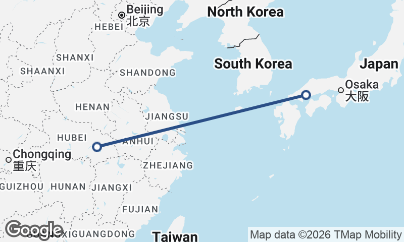 Wuhan to Hiroshima