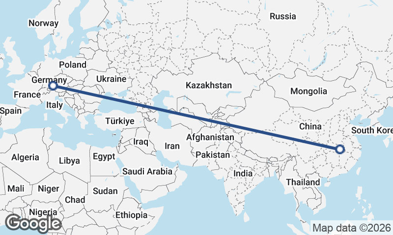 Wuhan to Munich