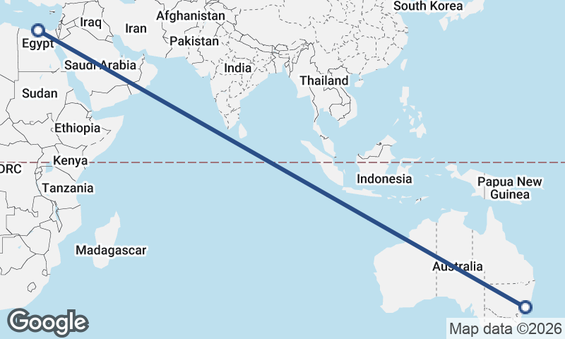 Alexandria to Sydney