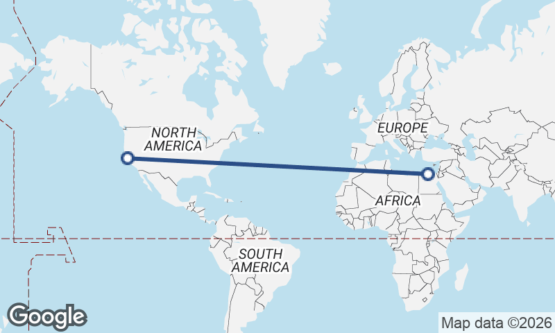 Alexandria to Oakland