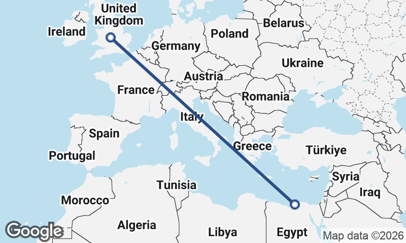 Alexandria to Birmingham