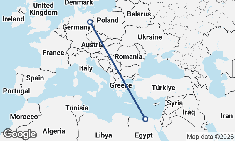 Alexandria to Berlin