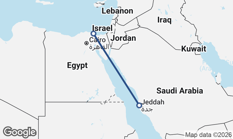 Port Said to Jeddah