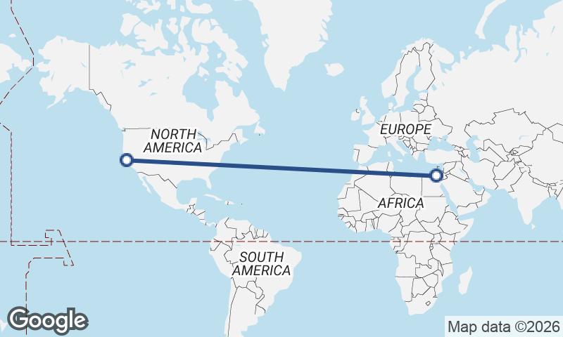 Port Said to San Francisco