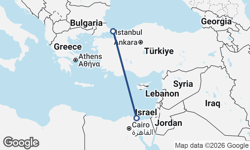Port Said to Istanbul