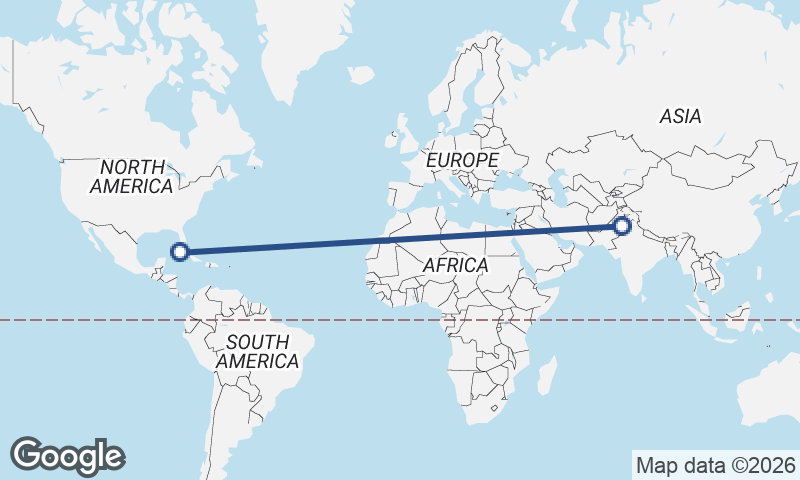 Faisalabad to Havana
