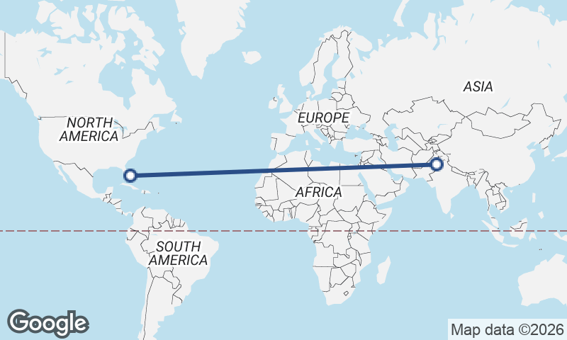 Faisalabad to Freeport City