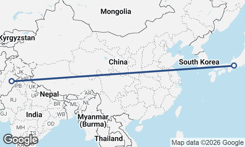 Faisalabad to Nagoya