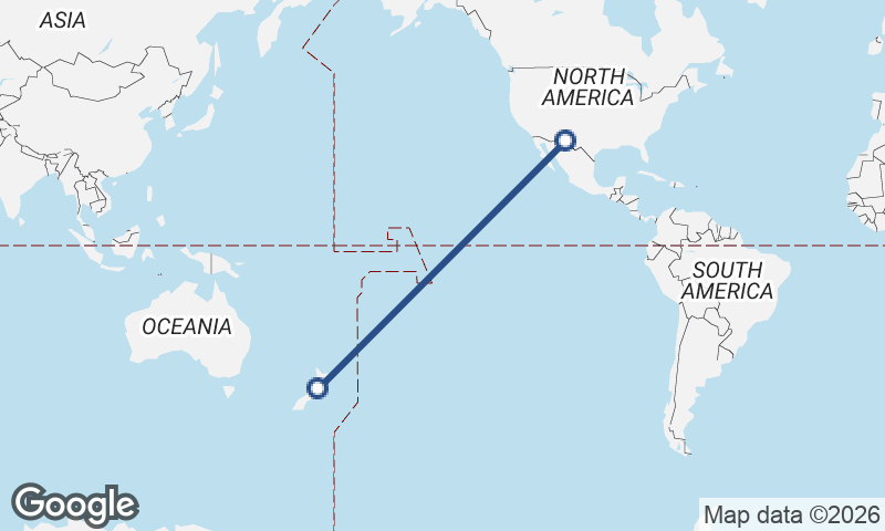 Juárez to Wellington