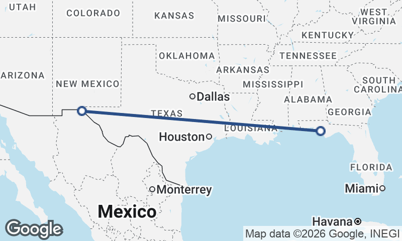 Juárez to Panama City