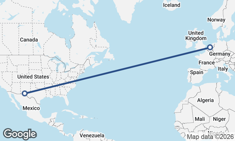 Juárez to Rotterdam