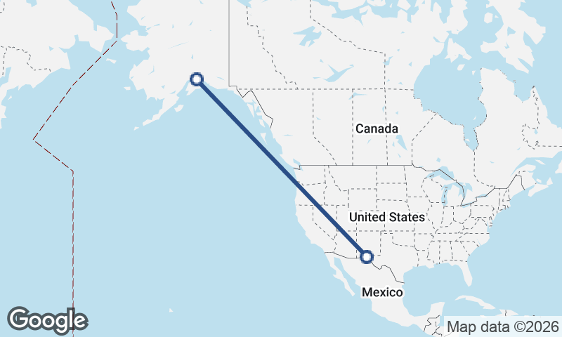 Juárez to Anchorage