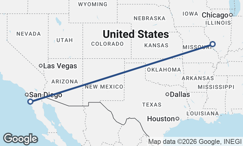Ensenada to St. Louis