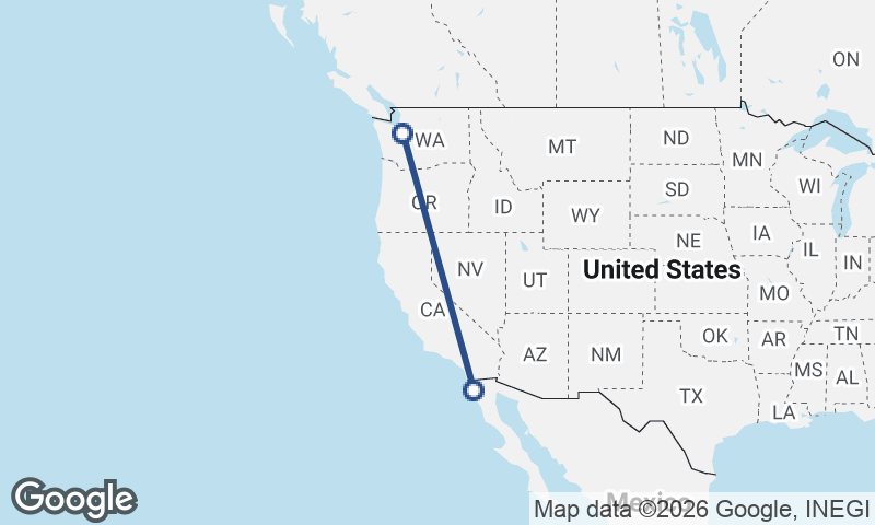Ensenada to Seattle