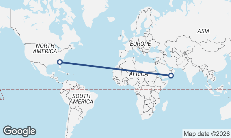 Savannah to Şalālah