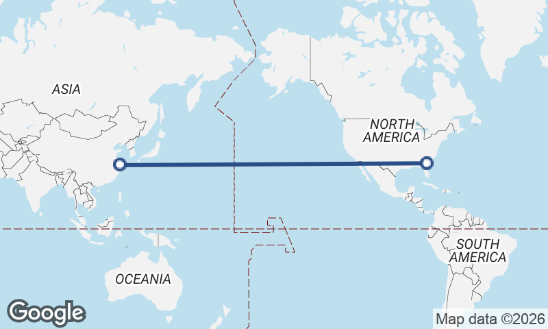 Savannah to Shanghai