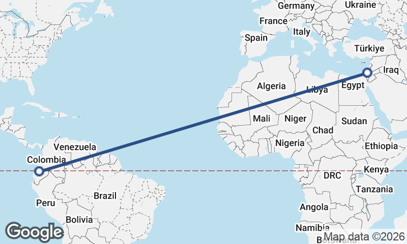 Tel Aviv-Yafo to Quito