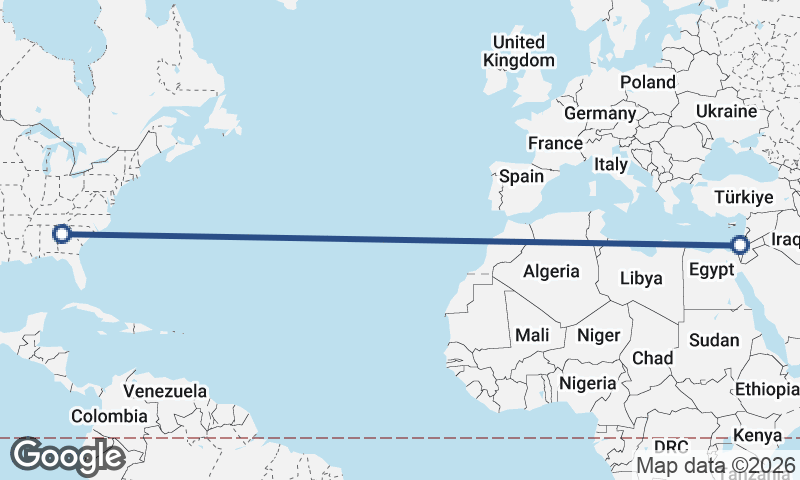 Tel Aviv-Yafo to Atlanta