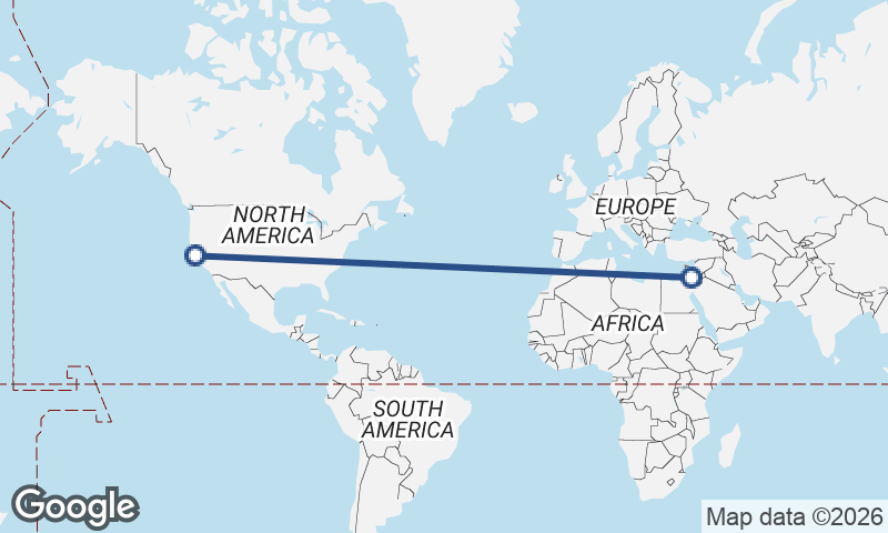 Tel Aviv-Yafo to San Francisco