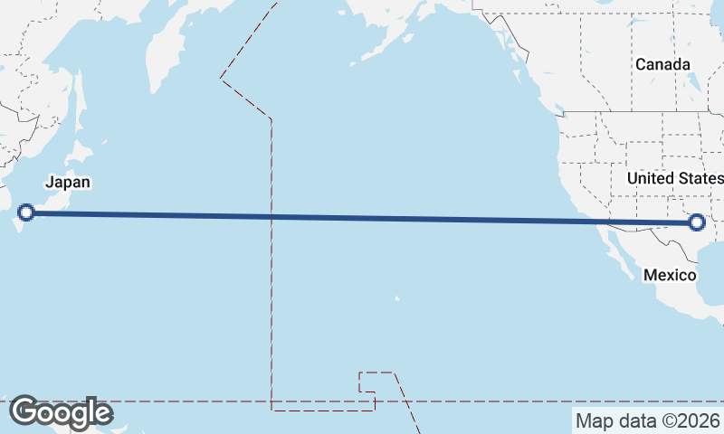 Fort Worth to Hiroshima
