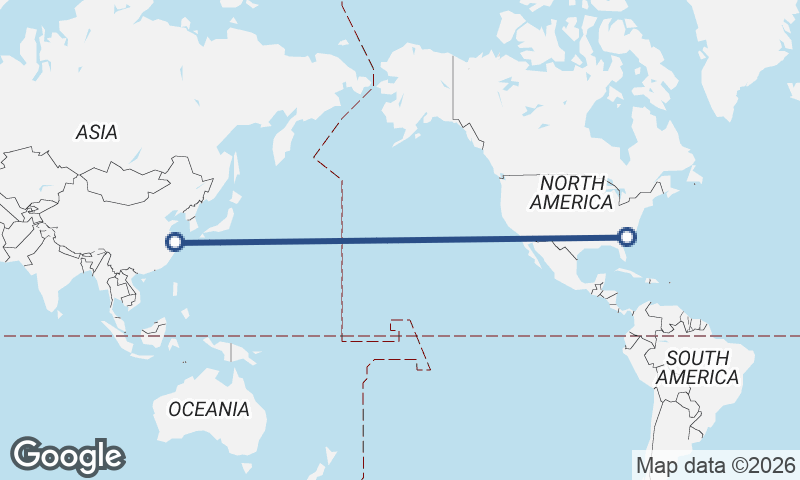 Charleston to Shanghai