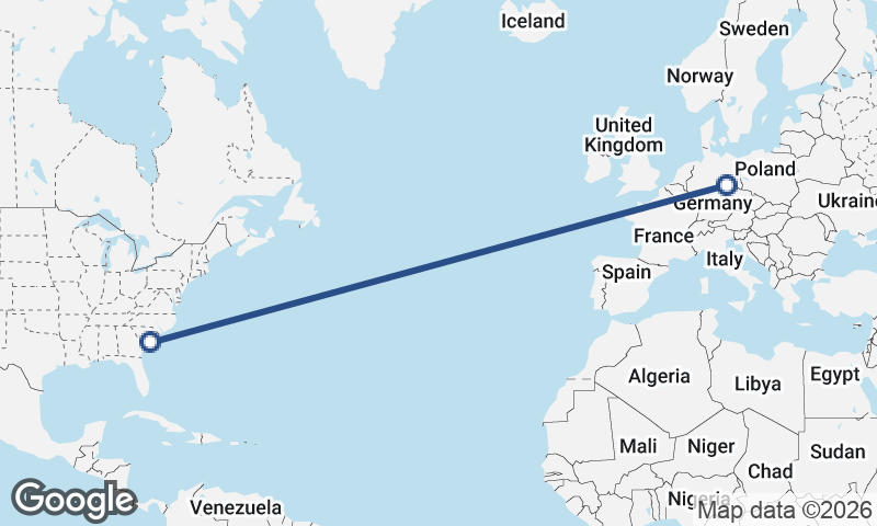 Charleston to Leipzig