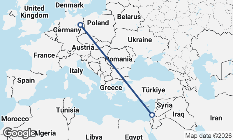 Haifa to Berlin