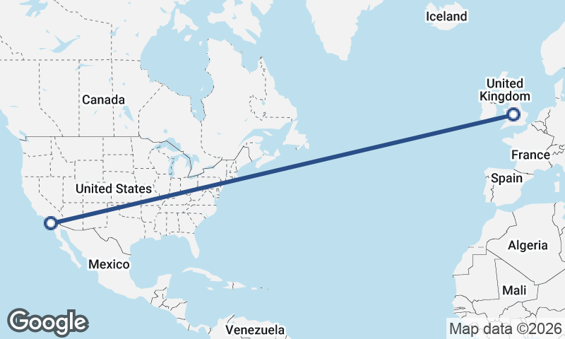 San Diego to Birmingham