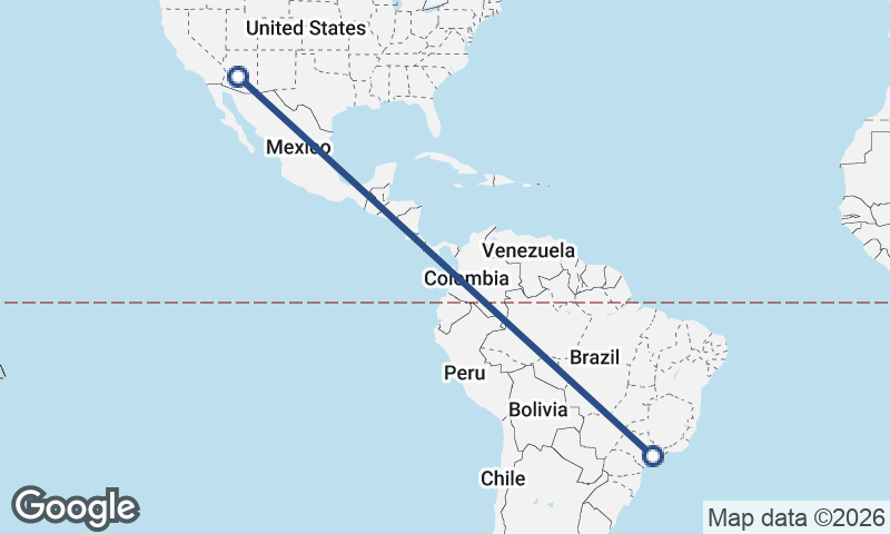 Phoenix to São Paulo