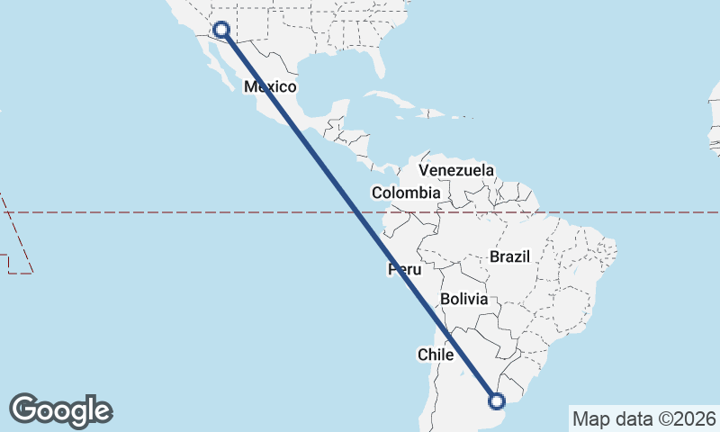 Phoenix to Buenos Aires