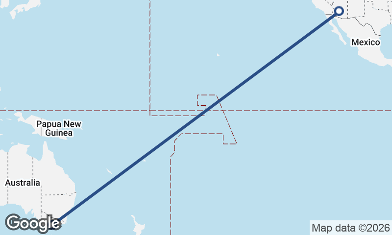 Phoenix to Melbourne