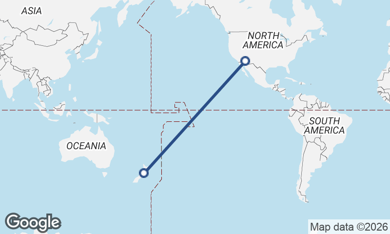 Phoenix to Wellington