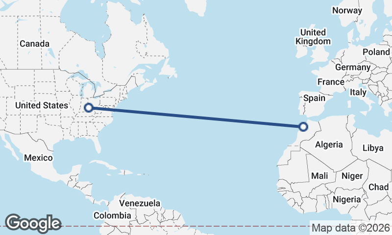 Casablanca to Cincinnati