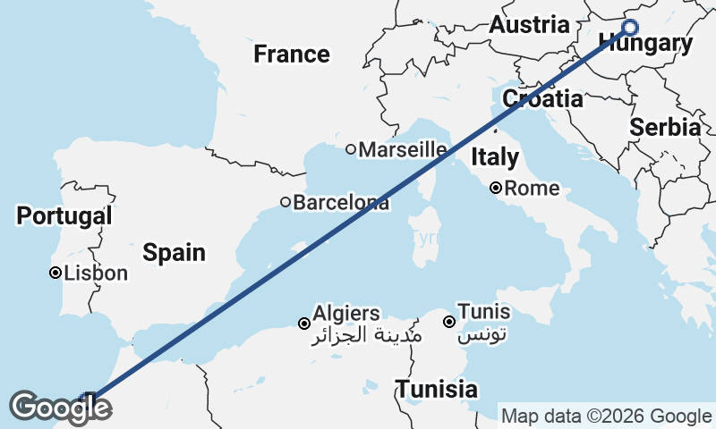 Casablanca to Budapest