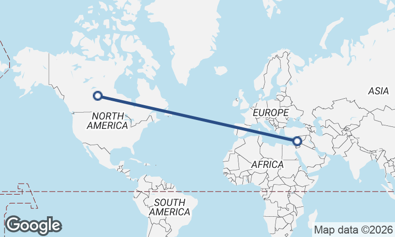 Lebanon to Canada