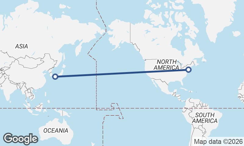 Hiroshima to New York